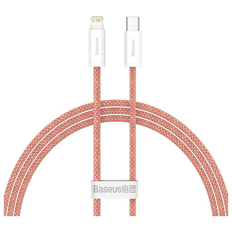 Кабель Baseus Dynamic USB Type-C - Lightning, 20W, 2м Orange (CALD000107)