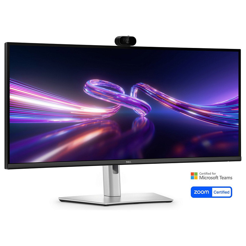 Монитор DELL 34" P3426WEV HDMI, DP, USB-C, RJ-45, IPS, 3440x1440, 21:9, 100Hz, sRGB 99%, CURVED, HAS