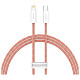 Кабель Baseus Dynamic USB Type-C - Lightning, 20W, 2м Orange (CALD000107)