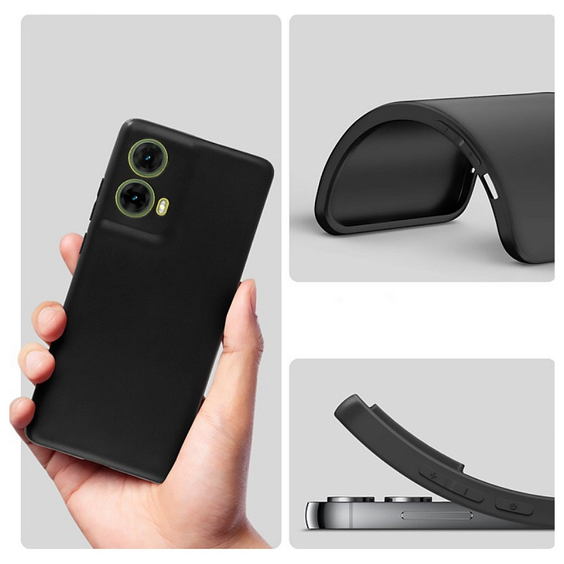 Чeхол-накладка BeCover для Motorola Moto G85 Black (712284)