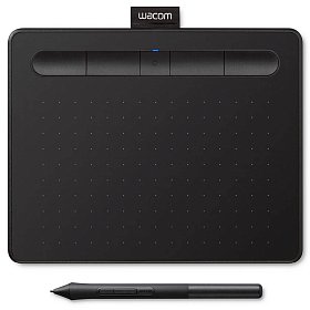 Графический планшет Wacom Intuos S Bluetooth Black Manga (CTL-4100WLK-M)