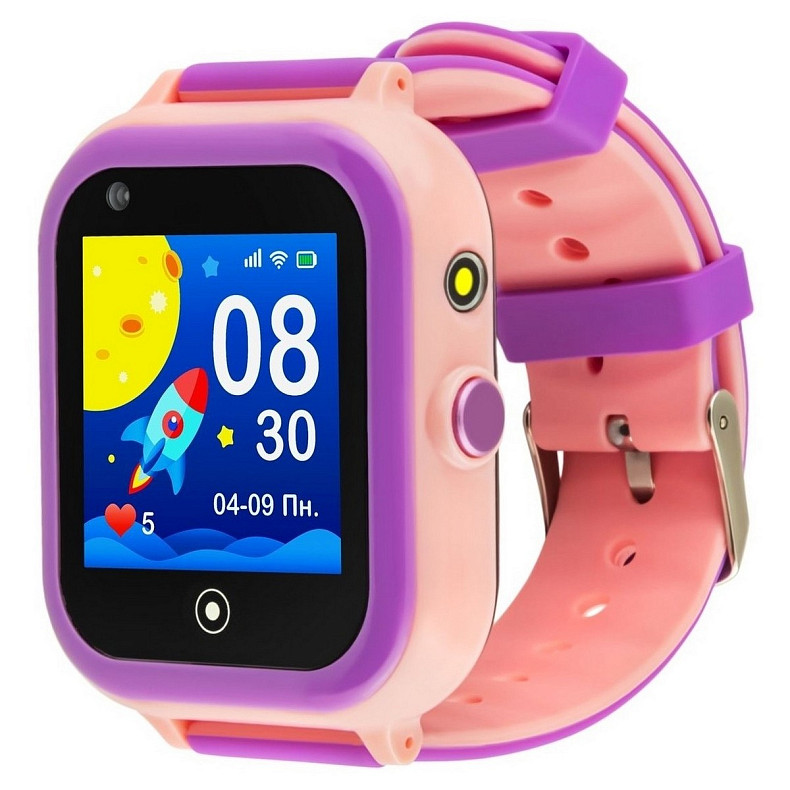 Детские смарт-часы Garmix PointPRO-200 4G/GPS/WiFi Pink