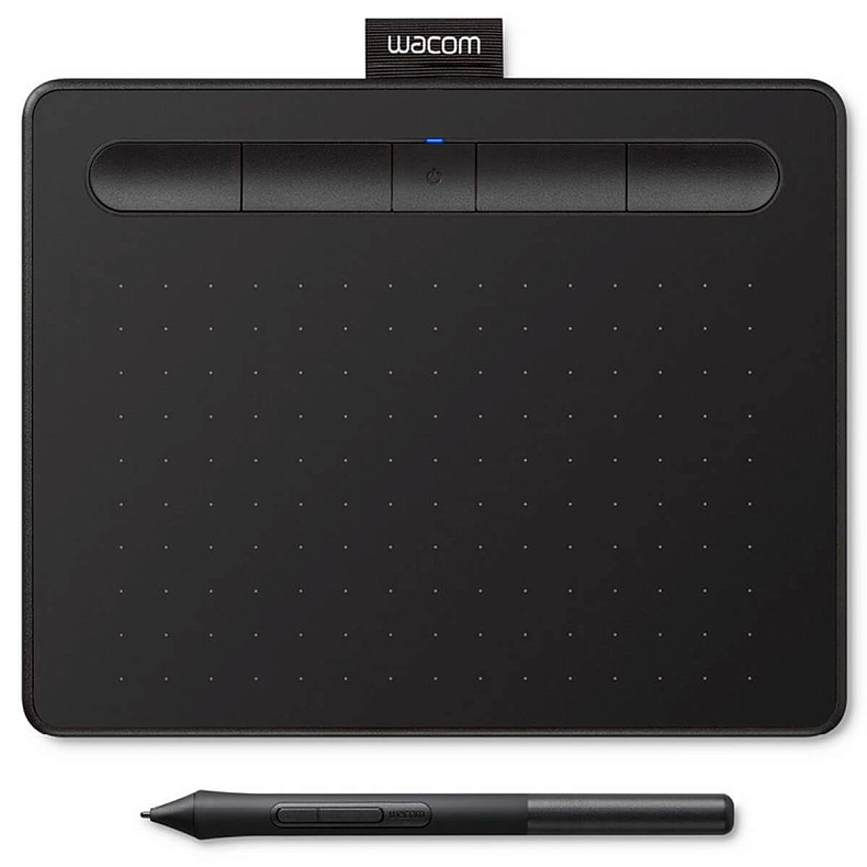 Графічний планшет Wacom Intuos S Bluetooth Black Manga (CTL-4100WLK-M)