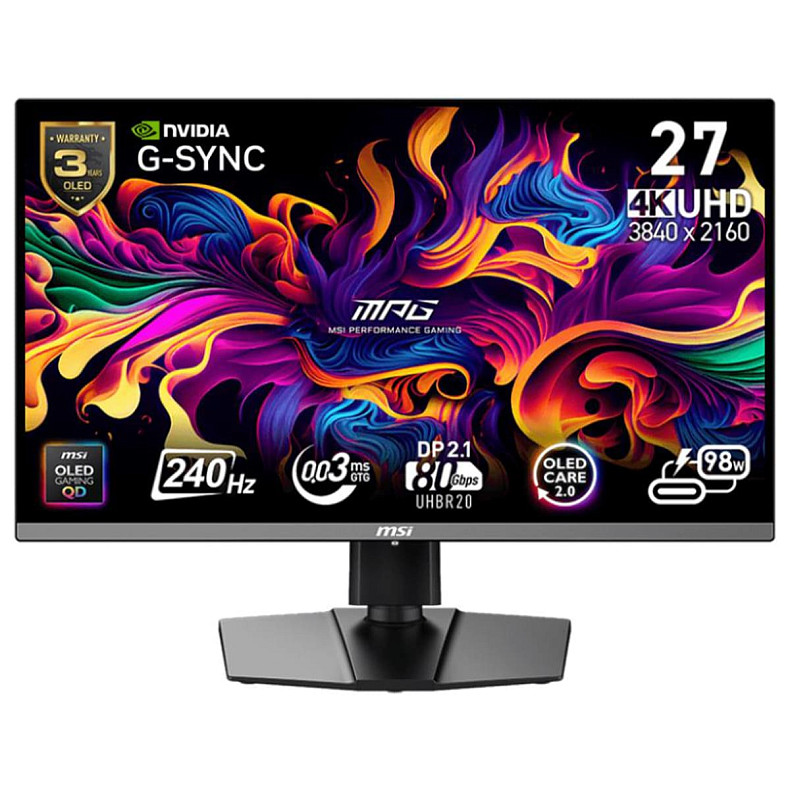 Монитор MSI MPG 272URX QD-OLED