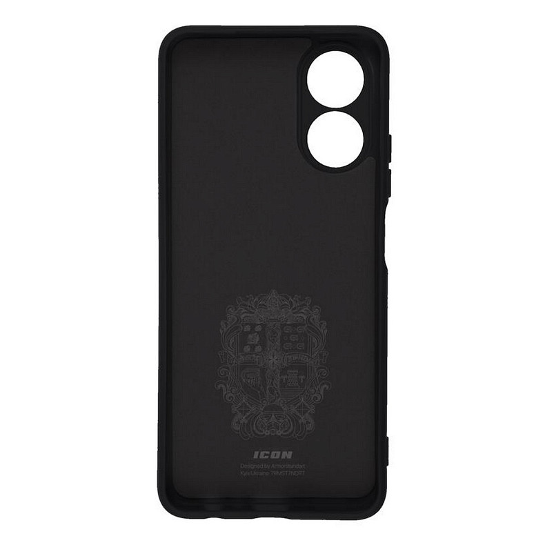 Чохол-накладка Armorstandart Icon для Oppo A17 4G Camera cover Black (ARM64847)