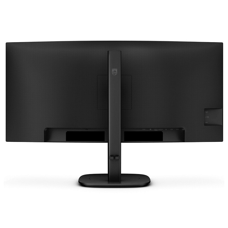Монітор 34" Philips 34B2U3600C, WQHD, VA, 120Гц, вигн., HDMI, DP, USB-C, RJ-45, USB-hub, HAS, чорний