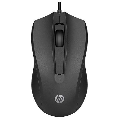 Мышка HP 100 USB Black
