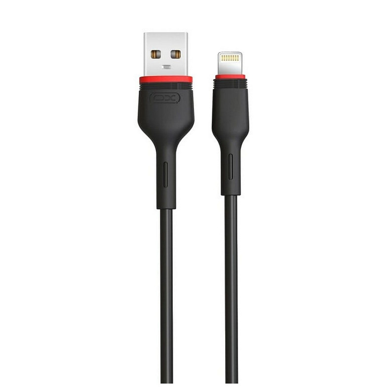 Кабель XO NB-P171 USB - Lightning, (M/M), 2.4A 1 м Black (6920680873647)