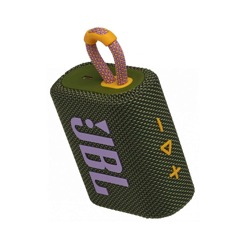 Портативная акустика JBL GO 3 Green (JBLGO3GRN)