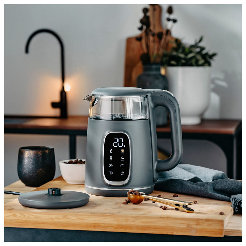 Электрочайник Adler AD 1305 grey