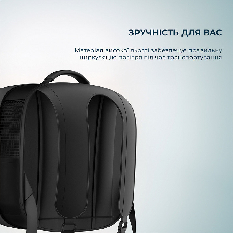Рюкзак переноска для животных с вентиляцией CECOTEC Pets Pumba 1800 Travel Fan