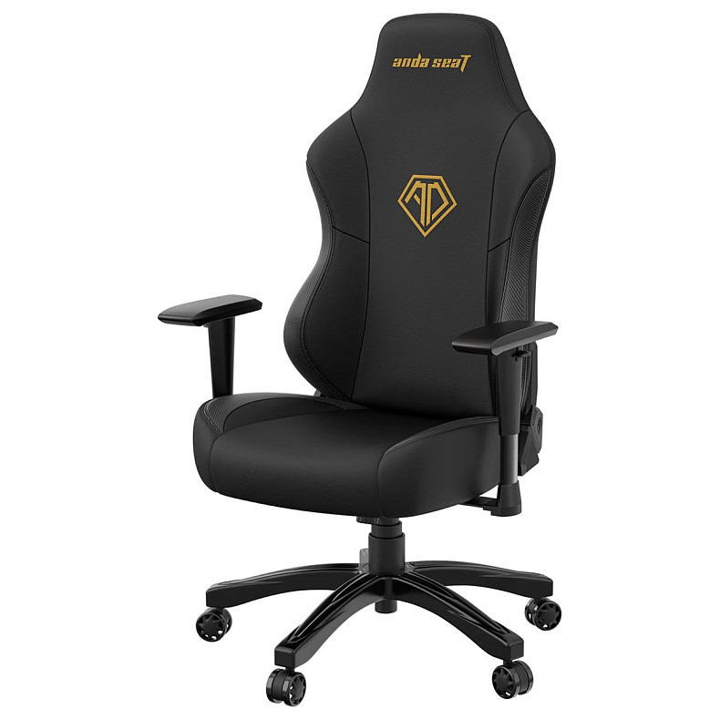 Крісло ігрове Anda Seat Phantom 3 Black/Gold Size L