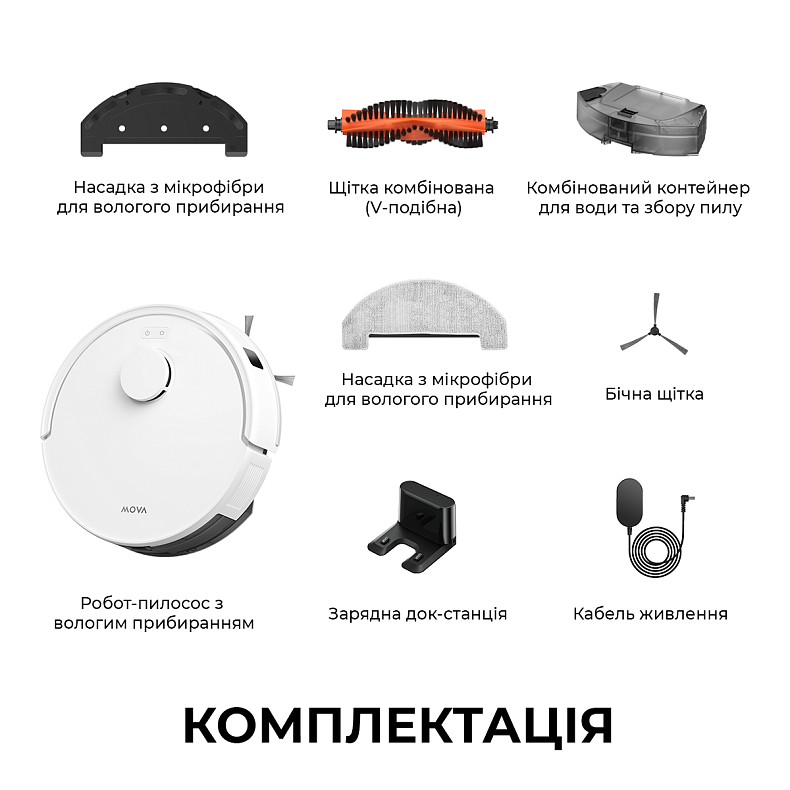 Робот пылесос MOVA E20