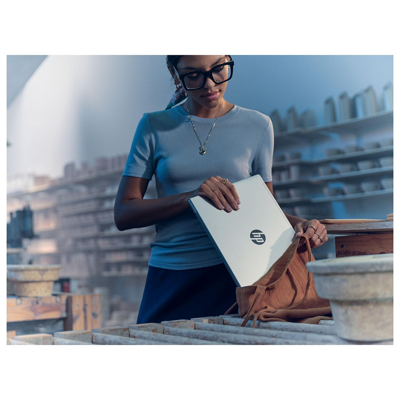 Ноутбук HP Probook 4-G1a 16" WUXGA IPS, AMD R3-210, 8GB, F512GB, UMA, DOS, сріблястий