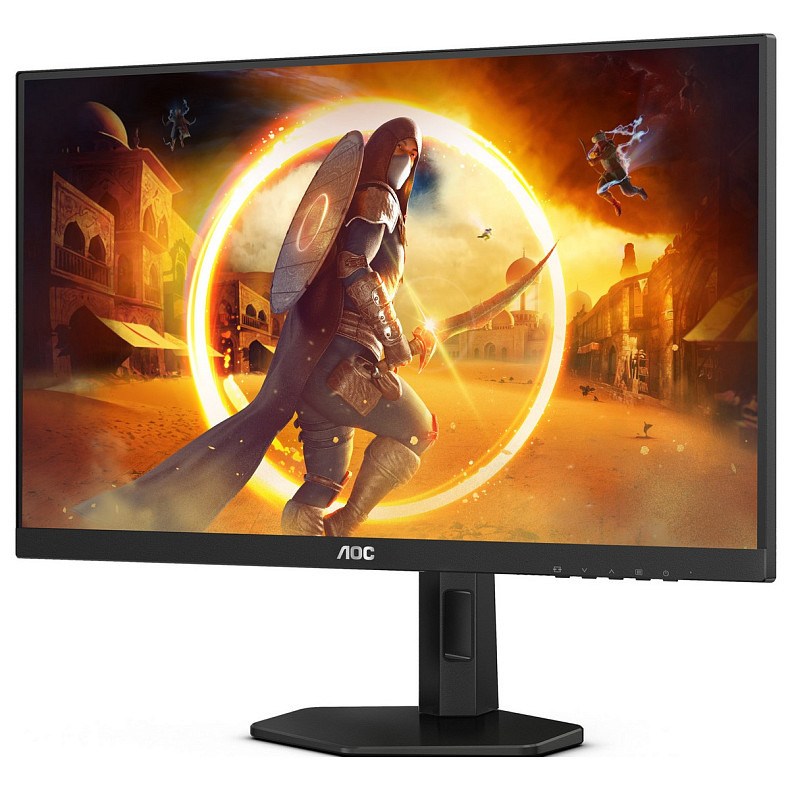 Монитор 27" AOC Q27G4XN, VA, QHD 2K, 180Гц, 0,5мс, 2хHDMI, DP, HAS, Pivot, черно-серый