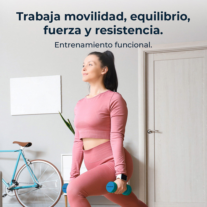 Гантелі Cecotec Drumfit 500 DoubleNeo (2шт по 5кг)