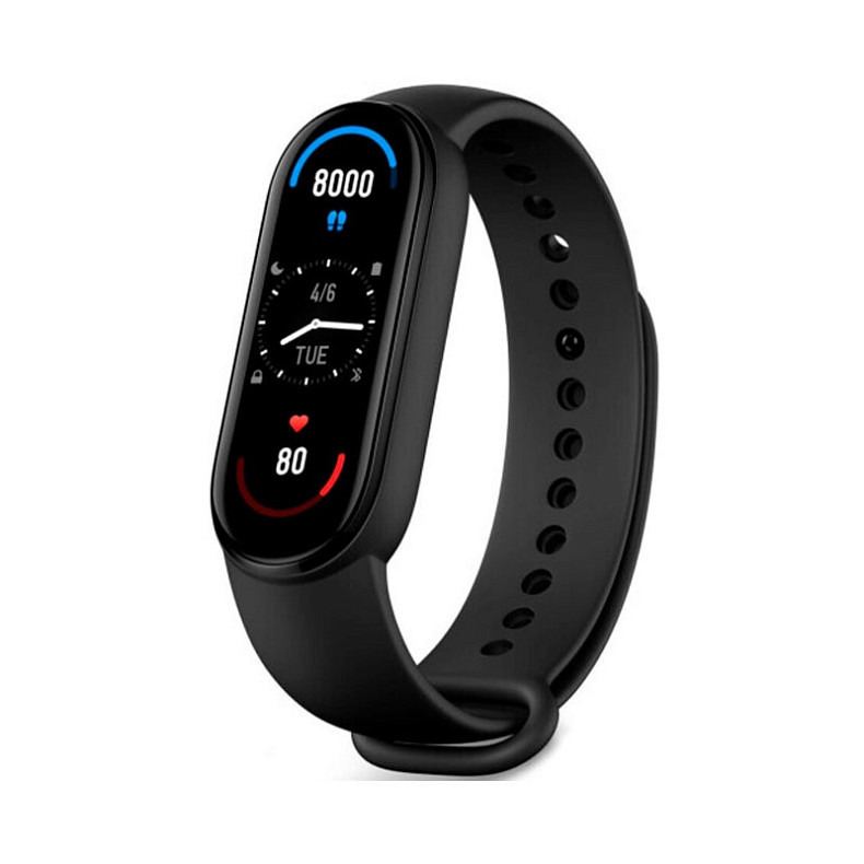 Фитнес-браслет Xiaomi Mi Band 6 Black (XMSH15HM) (BHR4951GL)