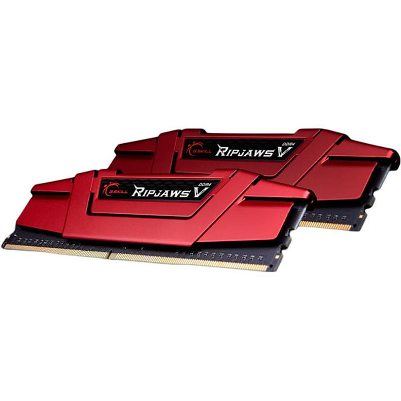 ОЗУ DDR4 2x16GB/2666 G.Skill Ripjaws V Red (F4-2666C19D-32GVR)