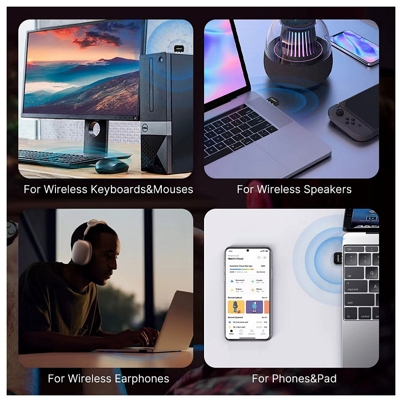 Бездротовий адаптер Fenvi FV-BT5.4