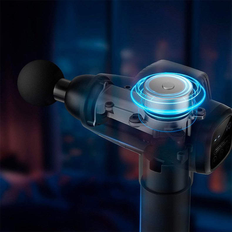 Массажер перкуссионный ручной Naipo (NPMGUN-006)