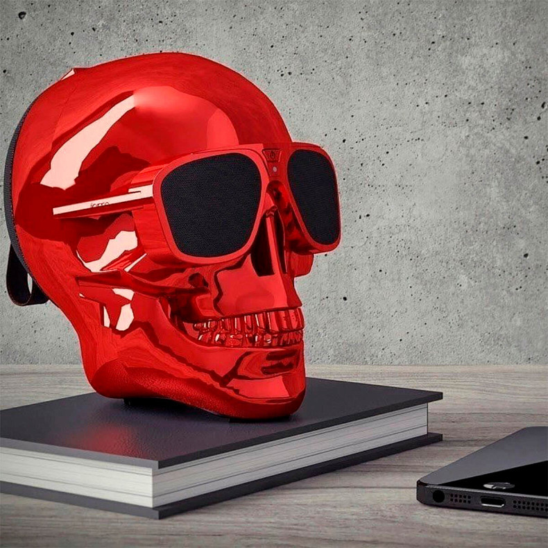 Акустика Jarre Technologies AeroSkull XS+ Glossy Red (ML80075)