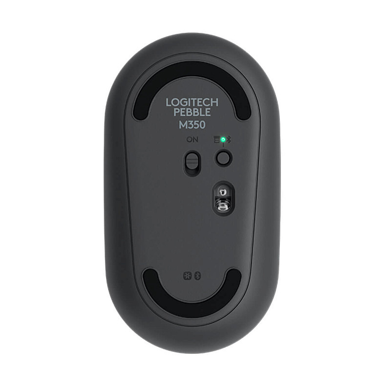 Мышь беспроводная Logitech Pebble M350 (910-005718) Black USB