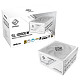 Блок питания ASRock SteelLegend White SL-1000GW ATX 3.1 135mm, 80+ Gold, Fully Modular