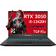 Ноутбук Dream Machines RG3050-15UA71 15.6” FHD 144Hz/i5-13420H/16GB/SSD 1TB/RTX3050/GLAN/DOS