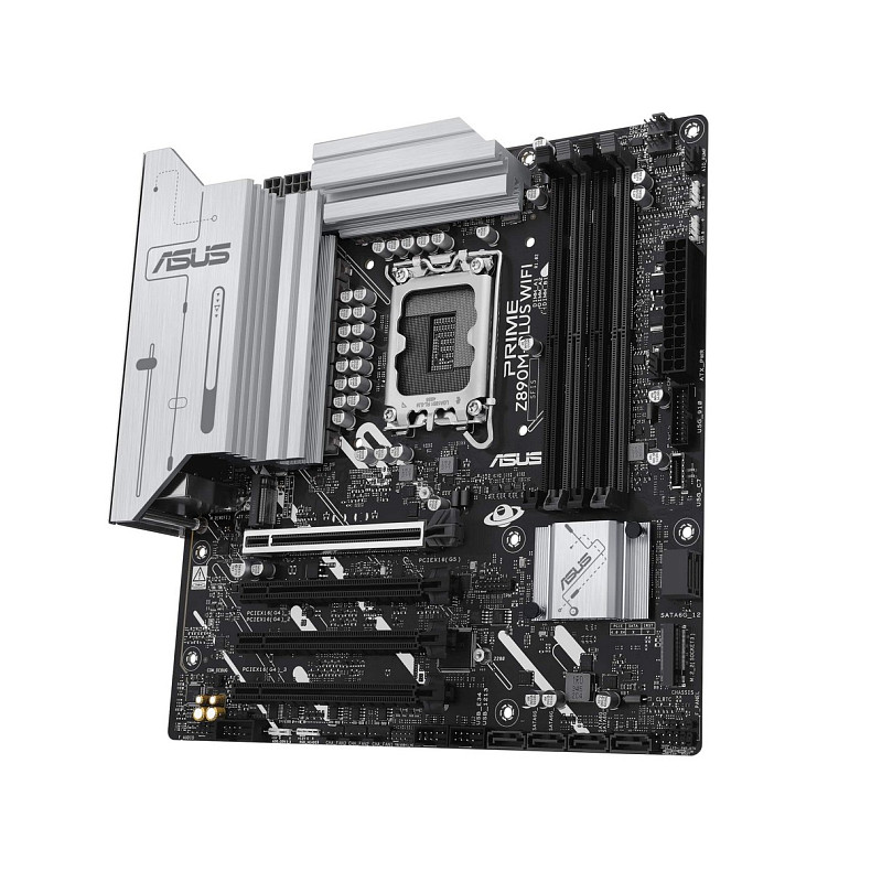 Материнcька плата ASUS PRIME Z890M-PLUS WIFI s1851 Z890 4xDDR5 M.2 HDMI DP Wi-Fi mATX
