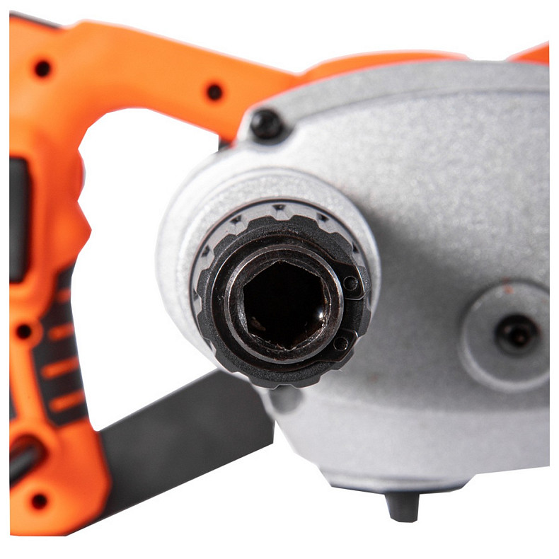 Миксер строительный Tekhmann TEM-1600 TWIN 1600Вт 200-480/300-750об·мин М14 8.4кг