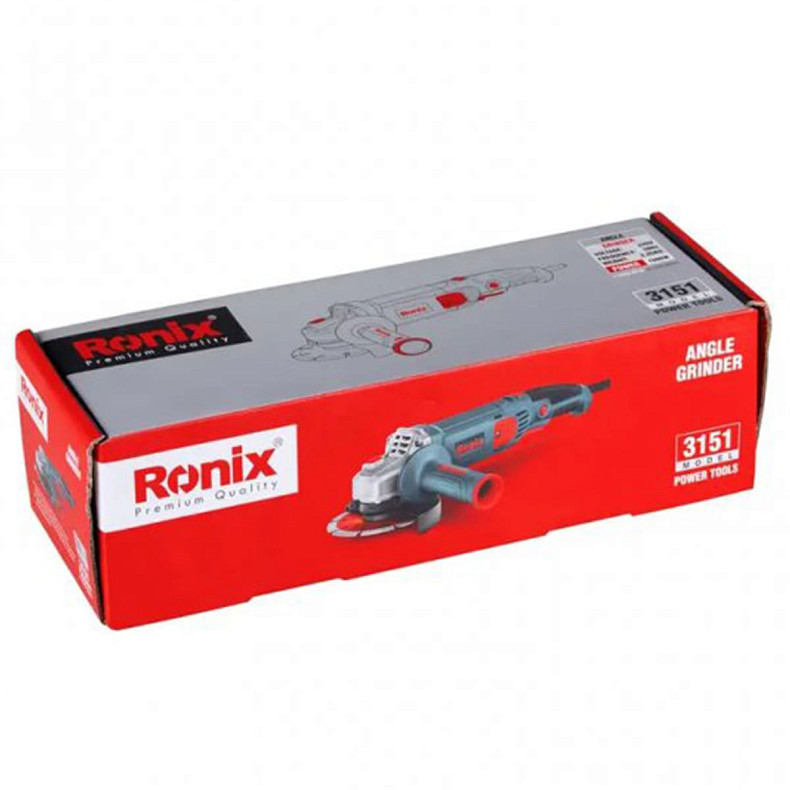 Кутова шліфмашина Ronix 1000Вт, 125мм (3151)