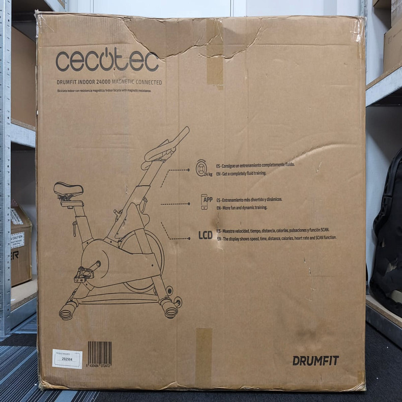 Велотренажер Cecotec DrumFit Indoor 24000 Magnetic Connected - Уцінка