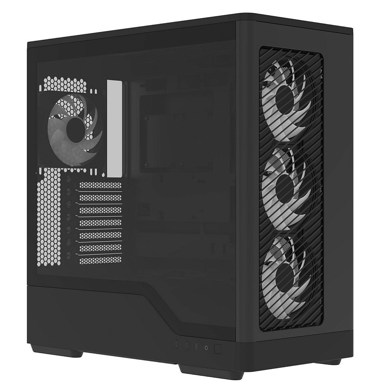 Корпус AeroCool D520A-BK-v1 Black (ACCM-DS05143.11)