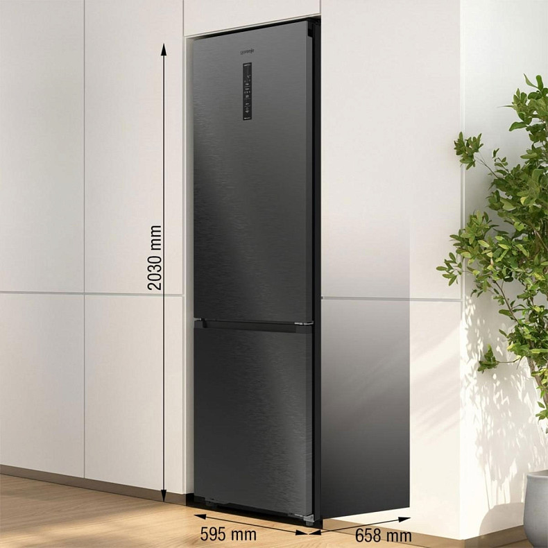 Холодильник комбінований Gorenje NRB620E61BX4WFE