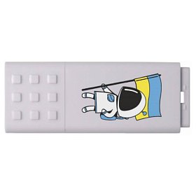 Флеш-накопитель GoodRAM 256GB USB 3.2 UME3 White Ukraine
