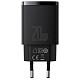 Сетевое зарядное устройство Baseus Compact Quick Charger U+C 20W EU Black (CCXJ-B01)
