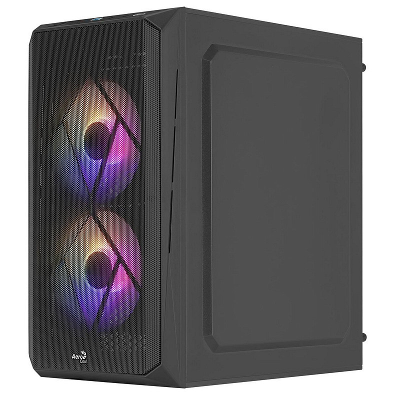 Корпус AeroCool CS-107-A-BK-v2 (ACCX-PC14002.11) Black 600W