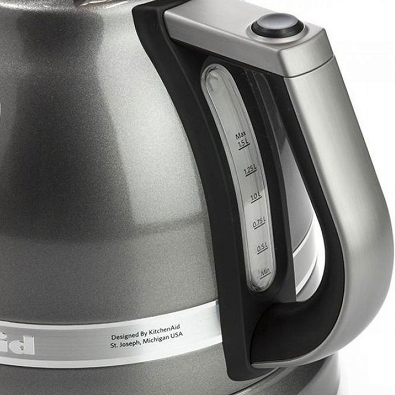 Електрочайник KitchenAid Artisan 1,5 л 5KEK1522EMS срібний медальйон