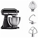 Кухонный комбайн KitchenAid CLASSIC 4,3 л 5K45SSEOB с откидным блоком черный