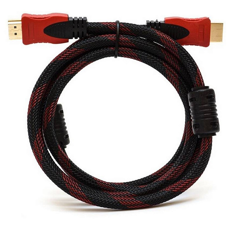 Кабель HDMI M - M, 3.0 м, V1.4, 4K 60Hz, обплетення