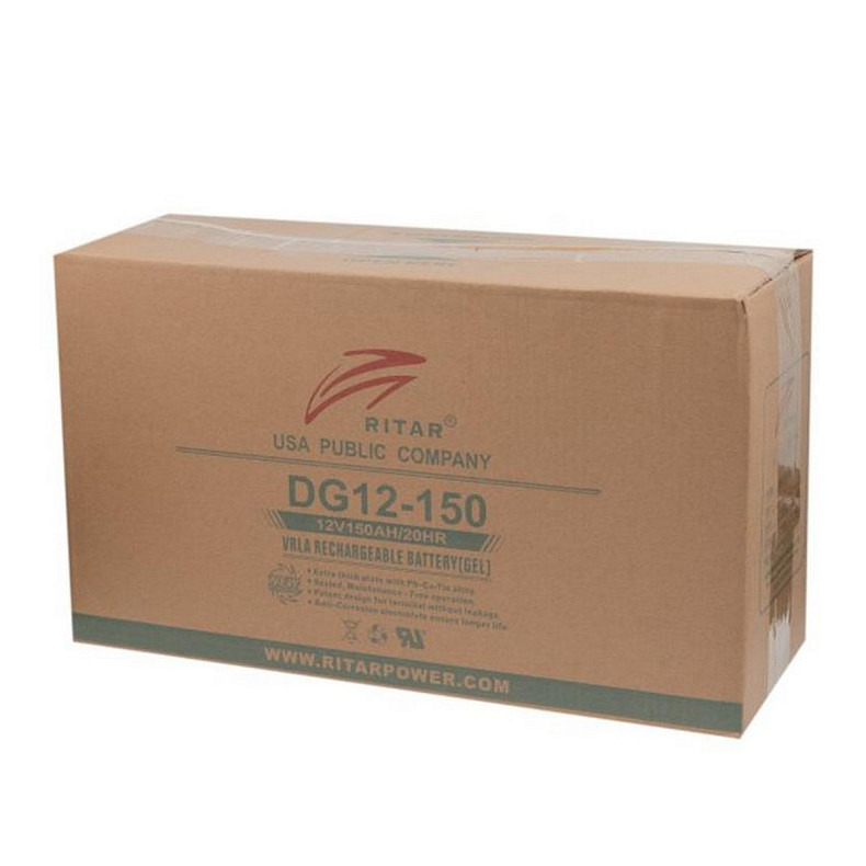 Аккумуляторная батарея Ritar 12V 150AH GEL (DG12-150)