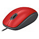 Мышка Logitech M110 Silent USB Red (910-006759)