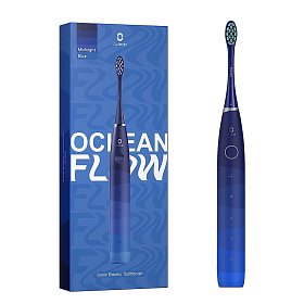 Электрическая зубная щетка Oclean Flow Sonic Electric Toothbrush Blue - синяя