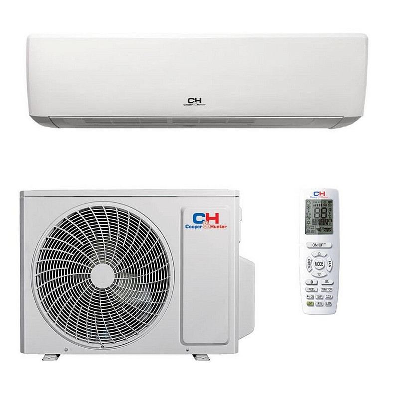 Кондиционер Cooper&Hunter Vital Inverter CH-S12FTXF2-NG, 35 м2, инвертор, A++/A+, -15°С, Wi-Fi, R