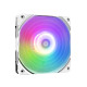 Корпусний вентилятор Zalman AF120R ARGB 120мм, 800-1500rpm, 4pin, PWM, 3pin+5VARGB, 24,3dBa, білий