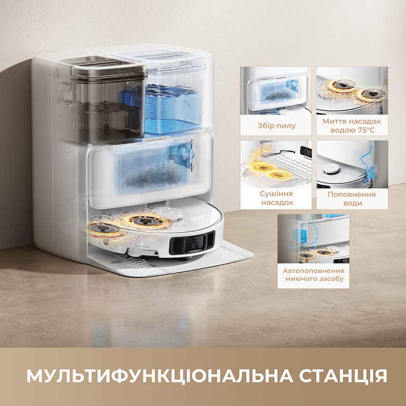 Робот пилосос MOVA P50 Pro Ultra