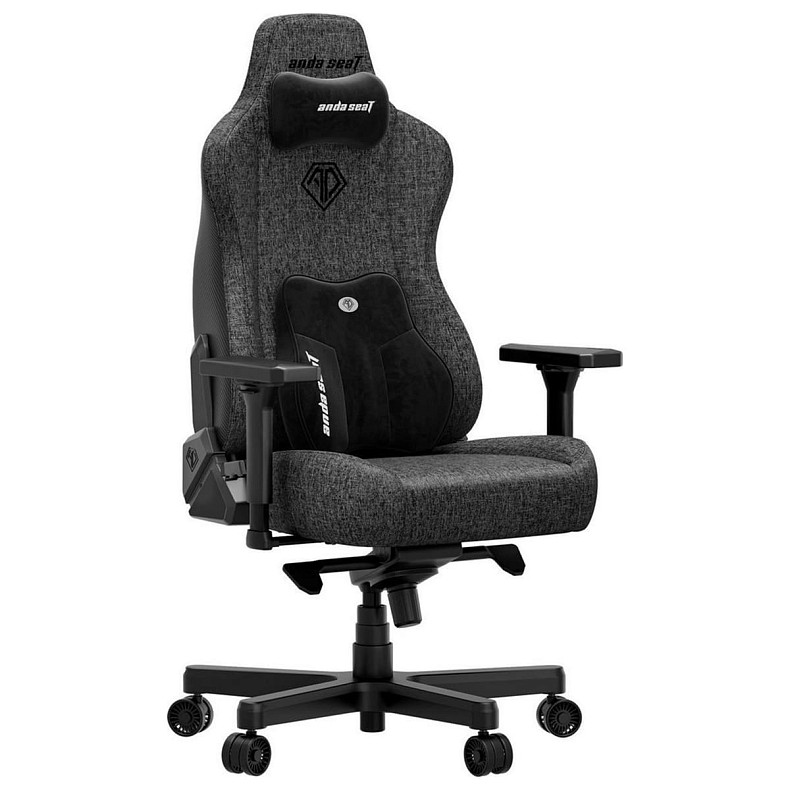 Кресло игровое Anda Seat Kaiser 3E Dark Grey Fabric Size XL (AD23YC-XL-09-GB-CF-G01)