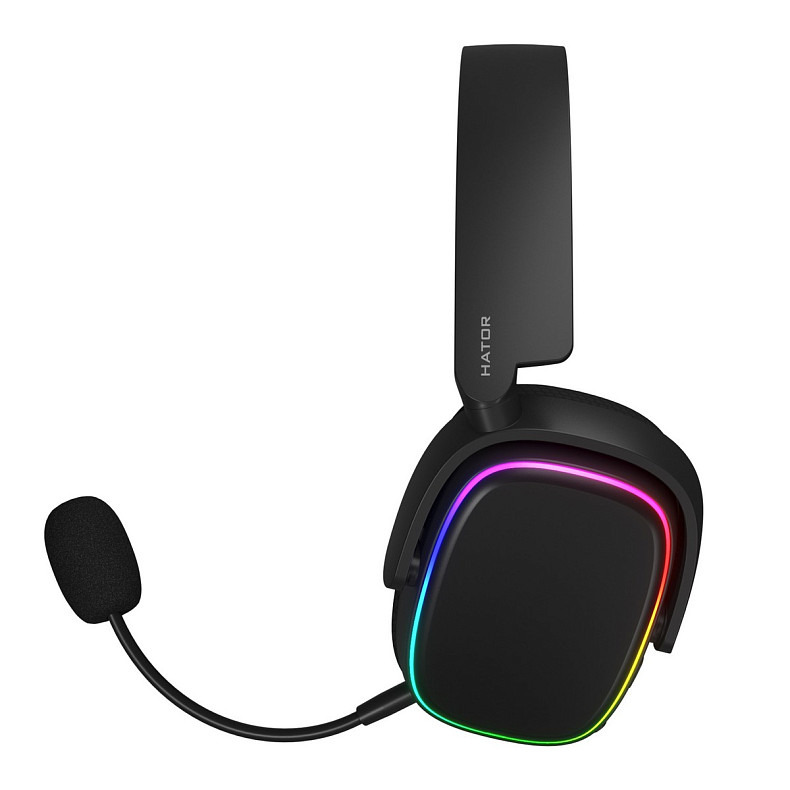 Гарнітура Hator Phoenix Wireless RGB Tri-mode Black (HTA-870)