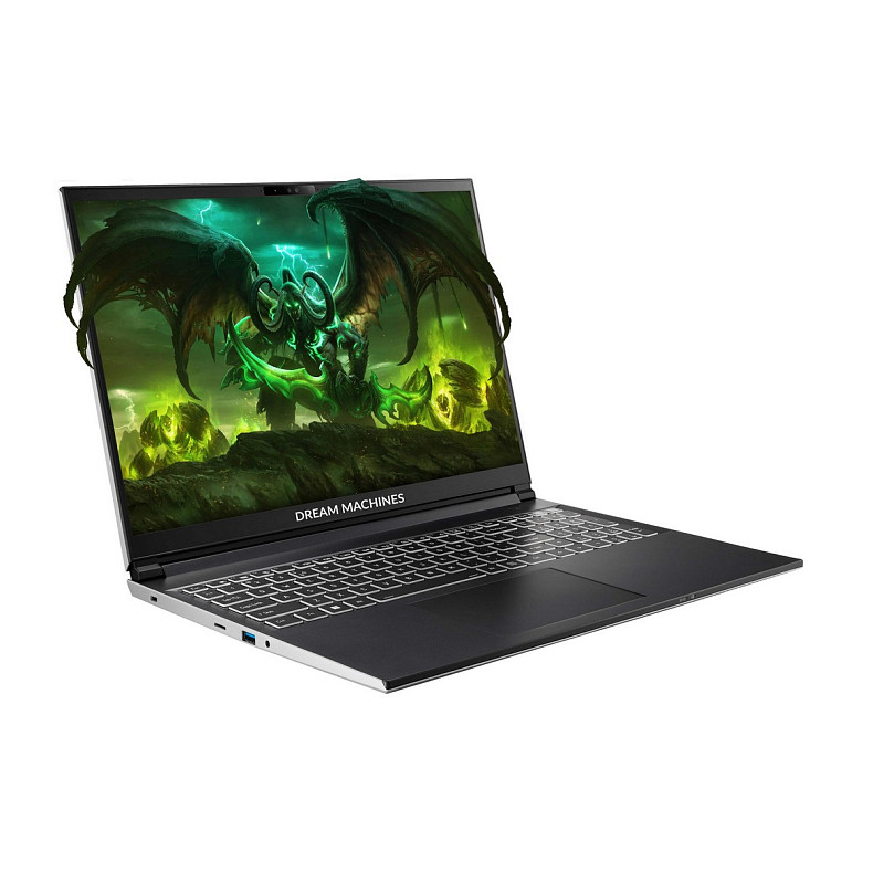 Ноутбук Dream Machines RG4060-16 16FHD+ IPS, Intel Ultra 7-155H, 32GB, F1TB, NVD4060-8, DOS, черный