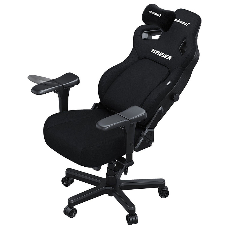 Крісло ігрове Anda Seat Kaiser 4 Black Fabric Size XL